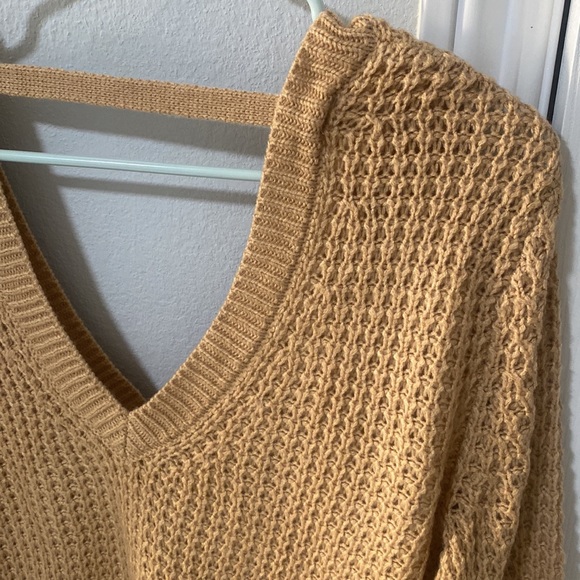 🩷3 for $20🩷 Brown knit oversized sweater - Picture 5 of 7